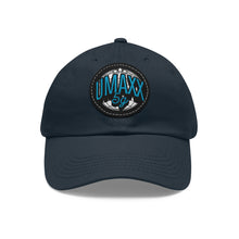 Load image into Gallery viewer, UMAXX Globe Dad Hat with Leather Patch (Round)